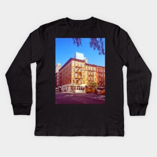 Hell’s Kitchen, Manhattan, NYC Kids Long Sleeve T-Shirt